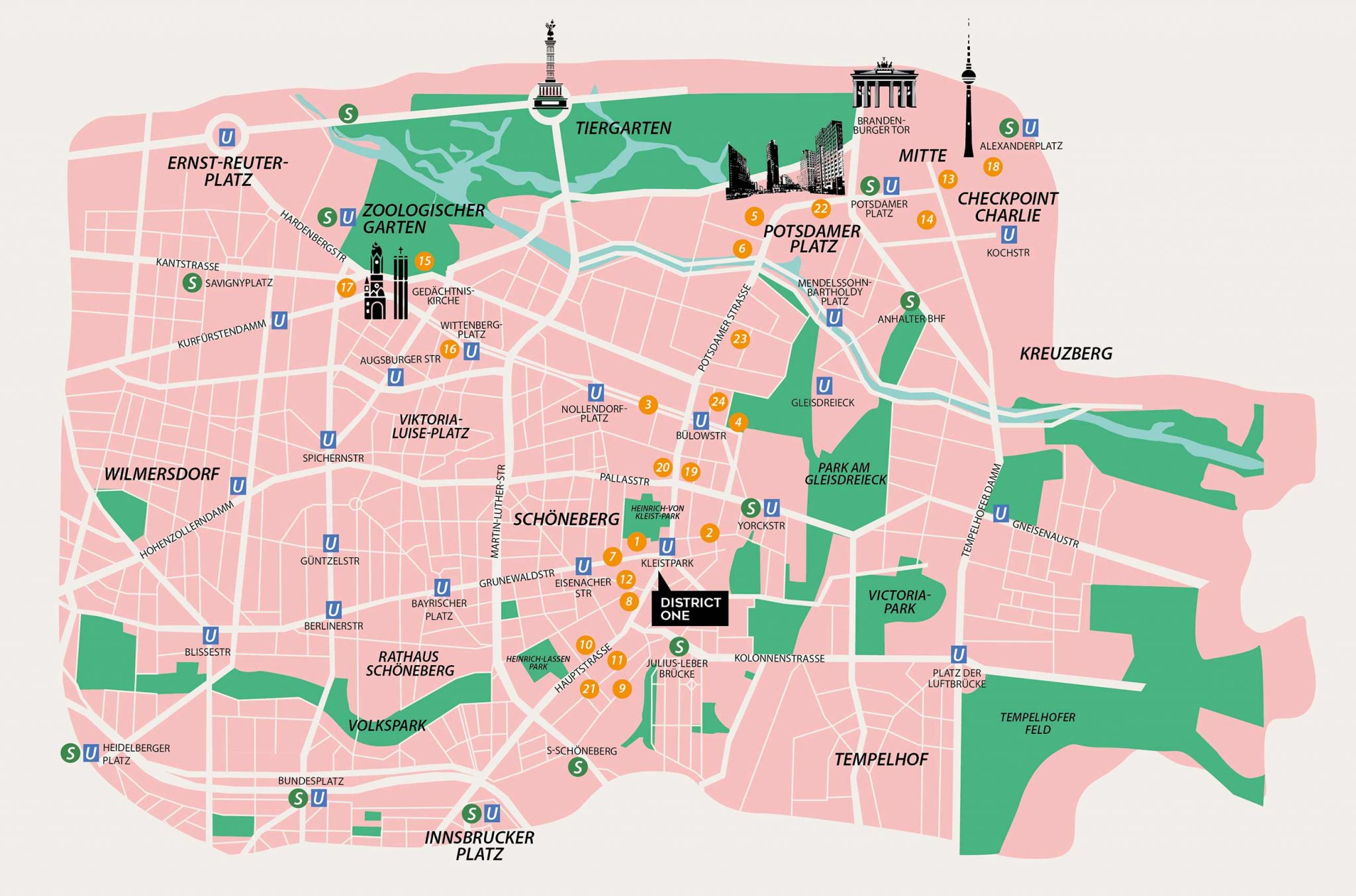 Coworking space and flexible offices, meeting rooms in Berlin Schöneberg